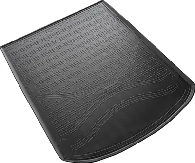 Image de Bac de coffre en caoutchouc adapté à l'Audi A4 B9 Berline | Année de construction 2015-2024 | Ajustement parfait avec rebord