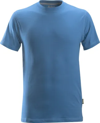 Produktbild von Snickers Klassisches Baumwoll T-Shirt Ozeanblau-S