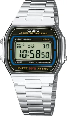 Produktbild von Casio A164WA-1VES Digital Alarm-Chronograph