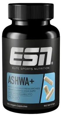 Produktbild von ESN Ashwa Pro 120 Ashwagandha Kapseln