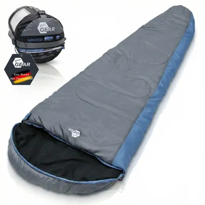 Productafbeelding van Slaapzak - Mummyvorm - Geschikt tot -18°C - 230 x 80 cm