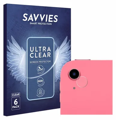Produktbild von 6x Für Apple iPad A16 11" WiFi 2025 (NUR Kameraschutz, 11. Gen.) Schutzfolie Savvies Displayschutz Display Schutz Folie Klar Transparent
