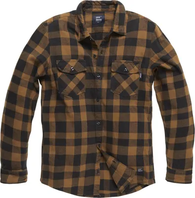 Image de Chemise Vintage Industries Globe Heavyweight, jaune, L