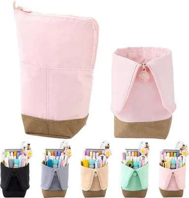 Obrázok produktu pre Veľké ružové puzdro s odklápacím vekom