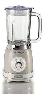Image de Ariete Vintage Blender verre 1,5l, crème