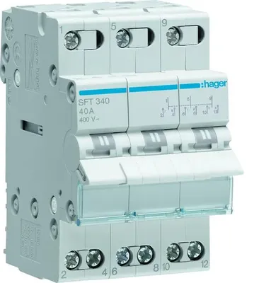 Zdjęcie produktu dla Hager SFT340, 400 V