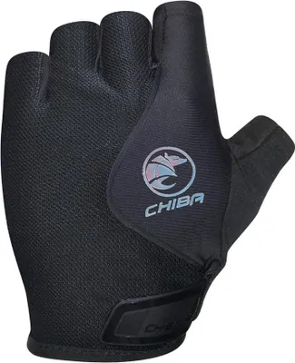 Produktbild von CHIBA Lady Air Plus - Damen Radhandschuhe, Kurzfinger, schwarz/schwarz, Größe...