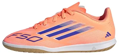 Produktbild von ADIDAS F50 CLUB IN J Junior Fußballschuhe Orange Blau Gr. 30 1/2