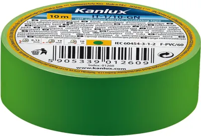 Image de Ruban isolant autocollant vert Kanlux 1274