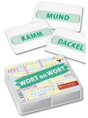 Image de Wort an Wort Wortspiel für Senioren – Sprach- und Merkfähigkeit mit Wortkarten