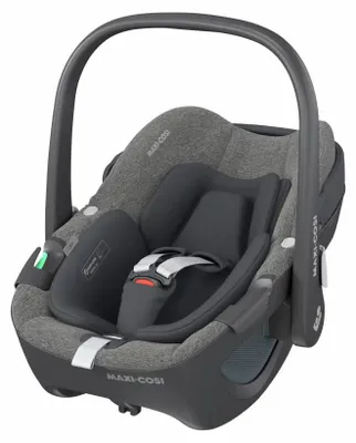 Produktbild von Maxi-Cosi Pebble 360 i-Size Babyschale Drehbar, Neugeborenen Autositz, 0-15 Monate, Drehung mit einer, ClimaFlow, G-CELL, Select Grey