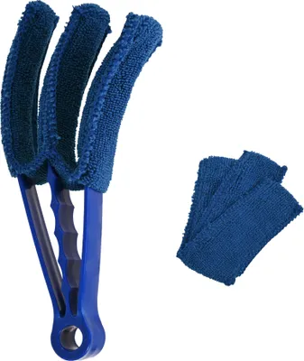 Produktbild von Heilmetz Reinigungsbürste Hand waschbarer Mikrofaser bürste, Staubwedel-für Jalousien, Klimaanlage, Badheizkörper, Lamellen-Reiniger 3 Stück