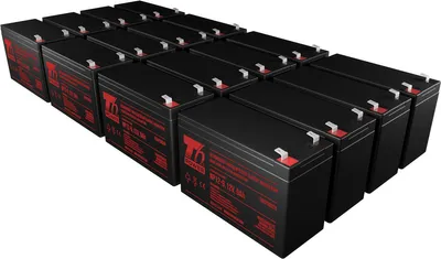 Produktbild von Zestaw baterii T6 Power do Dell 5600W Rack UPS, VRLA, 12 V