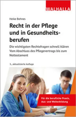 Immagine prodotto di Recht in der Pflege und in Gesundheitsberufen