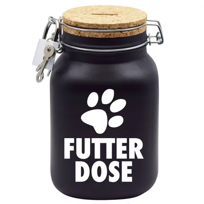 Produktbild von Spardose Geld Geschenk Ideen Futter Dose Schwarz Größe XL 2 Liter