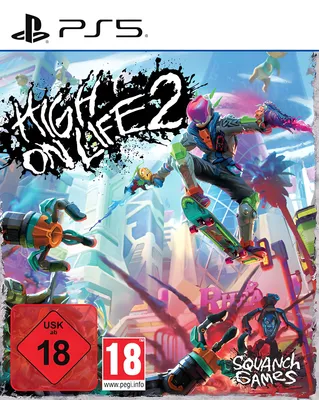 Obrázok produktu pre Squanch Games High on Life 2, PlayStation 5, M (Mature), Fyzické médiá