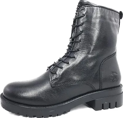 Immagine prodotto di Scarpe da donna Go Fashion, stivaletti, scarpe stringate, stivaletti neri, casual