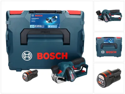 Produktbild von Bosch GHO 12V-20 Professional Akku Hobel 12 V Brushless + 1x Akku 3,0 Ah + L-Boxx - ohne Ladegerät