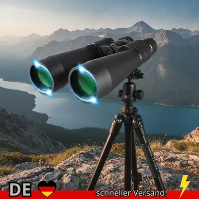 Produktbild von 10-380x100 Leistungsstarkes Fernglas Langstreckenteleskop Zoom HD BAK4