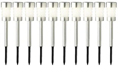 Produktbild von Lumineo Solarleuchte Gartenstecker 10er-Set