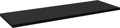 Produktbild von Waschtischplatte 140 cm, schwarz, NEWPORT-56-BLACK
