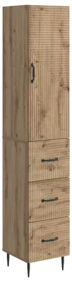 Obrázek produktu pro Sada skříněk 2 pcs Dub artisan 33 x 34,5 x 90 cm