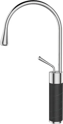 Produktbild von BADLAND Waschtischarmatur Wasserhahn Hoch GABRO Mischbatterie für Badezimmer in Schwarz