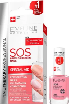 Zdjęcie produktu dla Eveline Paznokcie Odywka S.o.s. Do Paznokci Zniszczonych