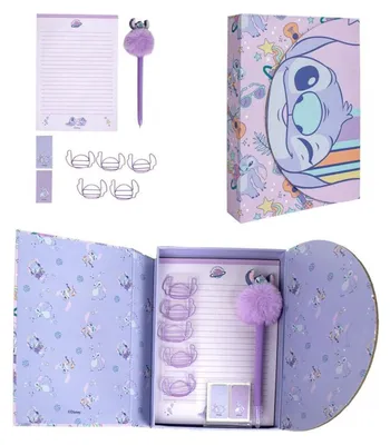 Productafbeelding van Lilo & Stitch schrijfset, 4-delig