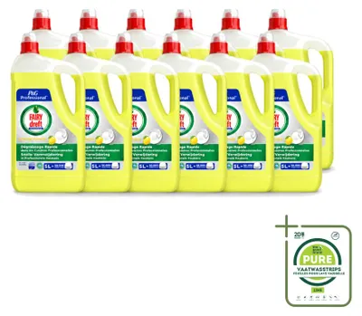 Produktbild von 12 x Dreft Geschirrspülmittel Zitrone - 5 l - Großpackung - 12 Stücke