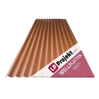Produktbild von LP Projekt 1-teiliges wellplatten  90 x 117 cm - leicht &robust kunstoff wellplatten | Carport, Garten&Terrasse wetterfeste platten für außen