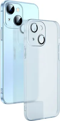 Produktbild von König Design Hülle kompatibel mit Apple iPhone 14 Plus Kunststoff Soft Handyhülle - Handy Case Weiß