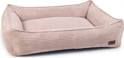 Produktbild von Designed by Lotte Liegebett Ribbed rosa, Maße: 95 x 80 x 23 cm