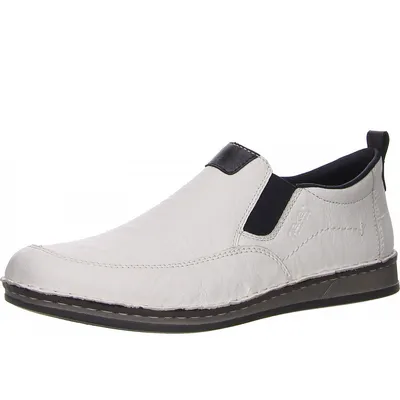 Produktbild von Rieker Straßenslipper in weiss/weiss kombi, Gr. 45