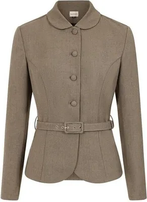 Produktbild von Banned Retro Übergangsjacke Damen Lady Danbury Jacket braun L