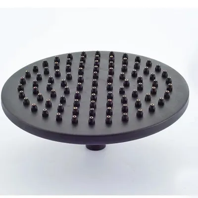 Obrázek produktu pro Sprchová hlavice typu "dešťová sprcha" - kulatá sprchová hlavice - 20 cm (8 palců) - montáž na stěnu - mosaz - kartáčovaná bronzová barva
