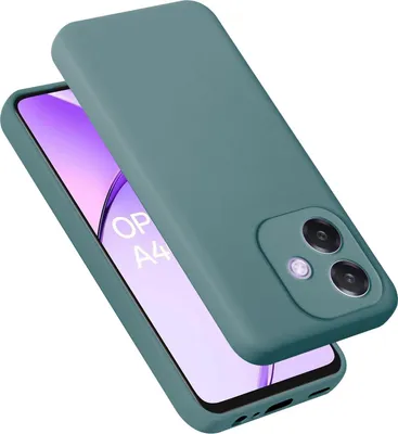 Image de Cadorabo Housse pour Oppo A40 Housse en silicone Housse en silicone liquide pour téléphone portable, Housse de protection résistante aux rayures et aux chocs pour Oppo A40