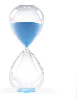 Produktbild von Dekorative Sanduhr aus Borosilikatglas