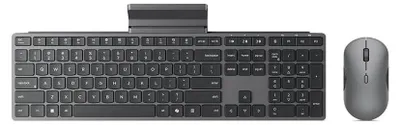 Produktbild von Lenovo 700 Modern Tastatur Maus enthalten Büro RF Wireless + Bluetooth US Englisch Grau