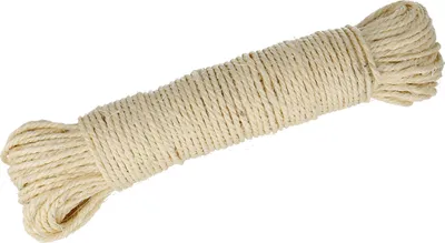 Produktbild von Sisal Seil 50 Meter Rankhilfe für Garten Rankgitter Kletterpflanzen Naturbelassen Sisalseil auch für Kratzbäume Kratzhilfe und Heimwerker