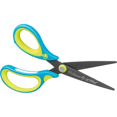 Obrázek produktu pro Pelikan griffix Schulschere spitz Linkshänder NeonFreshBlue