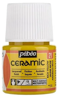 Produktbild von Pébéo Ceramic Keramikfarbe 45 ml - Orange
