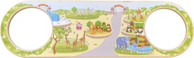 Obrázek produktu pro BaaVi Polep ZOO k mostkům Balance Play
