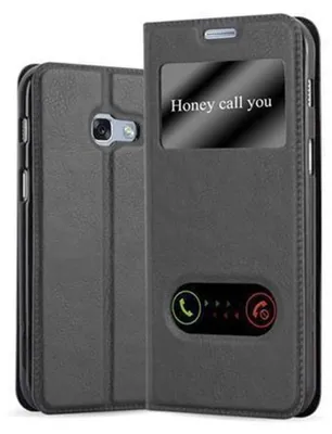 Zdjęcie produktu dla Etui ochronne Cadorabo do Samsung Galaxy A5 2017 w kolorze czarnym etui na telefon komórkowy etui na książkę