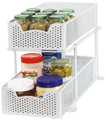Productafbeelding van Twee-laags schuifplanken voor kasten, wit
