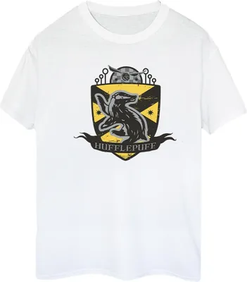 Produktbild von Harry Potter - "Hufflepuff" T-Shirt für Damen BI27843 (S) (Weiß)