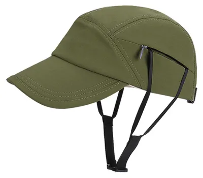 Produktbild von Sonnenhut mit verstellbarem Kinnriemen, verlängerter Krempe, Baseballkappe, UV-Schutz, winddicht, Outdoor-Reisehut, Reithut