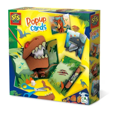 Obrázek produktu pro Pop-up karty SES - Dinos 14283
