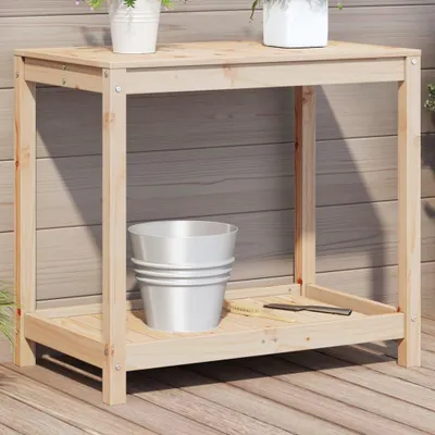 Obrázek produktu pro Sázecí stolek s policí 82,5x50x75 cm borovicový masiv