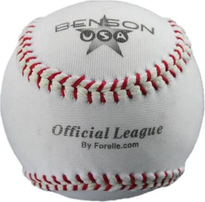 Obrázek produktu pro Softballový míč Benson Soft-S White Softstitch s nylonovým potahem o velikosti 11 palců